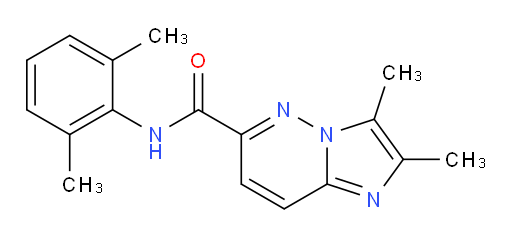 N-(2,6-dimethylphenyl)-2,3-dimethylimidazo[1,2-b]pyridazine-6-carboxamide