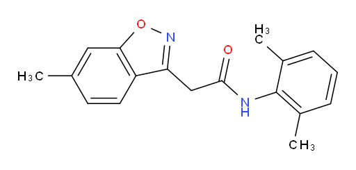 N-(2,6-dimethylphenyl)-2-(6-methylbenzo[d]isoxazol-3-yl)acetamide