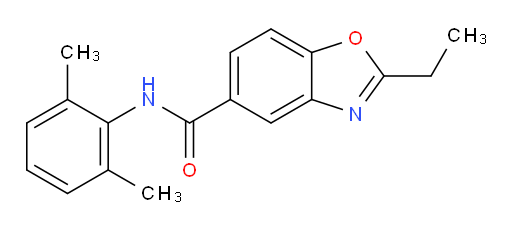 N-(2,6-dimethylphenyl)-2-ethylbenzo[d]oxazole-5-carboxamide