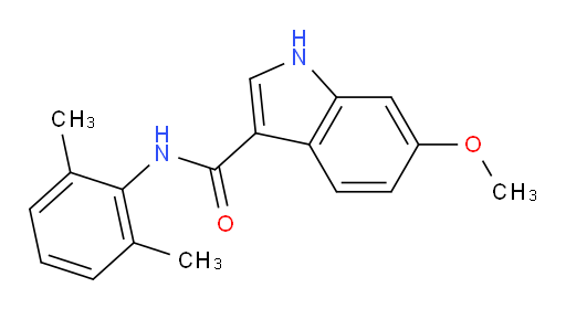 N-(2,6-dimethylphenyl)-6-methoxy-1H-indole-3-carboxamide