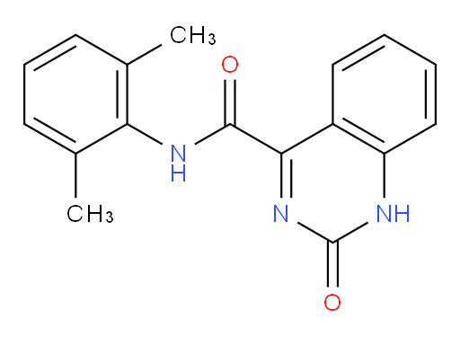 N-(2,6-dimethylphenyl)-2-oxo-1,2-dihydroquinazoline-4-carboxamide