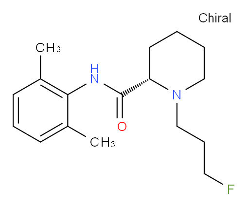 (S)-N-(2,6-dimethylphenyl)-1-(3-fluoropropyl)piperidine-2-carboxamide