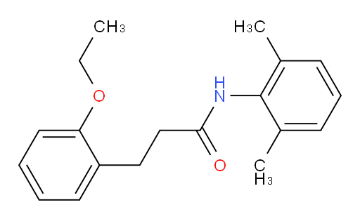 N-(2,6-dimethylphenyl)-3-(2-ethoxyphenyl)propanamide