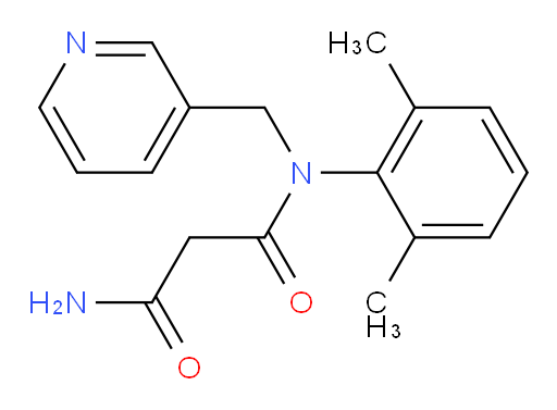 N1-(2,6-dimethylphenyl)-N1-(pyridin-3-ylmethyl)malonamide