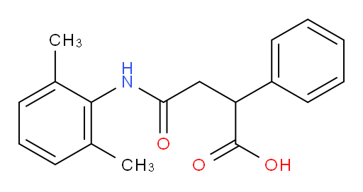 4-((2,6-dimethylphenyl)amino)-4-oxo-2-phenylbutanoic acid