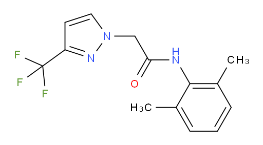 N-(2,6-dimethylphenyl)-2-(3-(trifluoromethyl)-1H-pyrazol-1-yl)acetamide