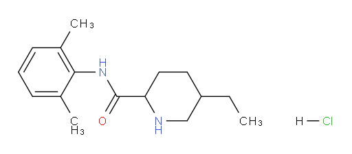 N-(2,6-dimethylphenyl)-5-ethylpiperidine-2-carboxamide hydrochloride