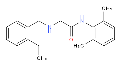 N-(2,6-dimethylphenyl)-2-((2-ethylbenzyl)amino)acetamide