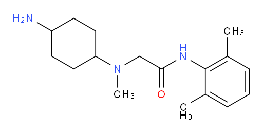 2-((4-aminocyclohexyl)(methyl)amino)-N-(2,6-dimethylphenyl)acetamide