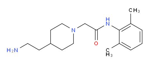 2-(4-(2-aminoethyl)piperidin-1-yl)-N-(2,6-dimethylphenyl)acetamide