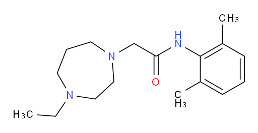 N-(2,6-dimethylphenyl)-2-(4-ethyl-1,4-diazepan-1-yl)acetamide
