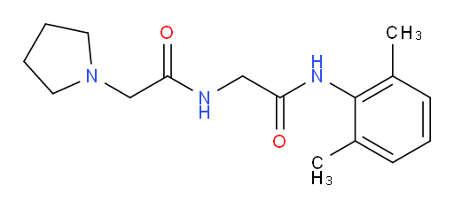 N-(2,6-dimethylphenyl)-2-(2-(pyrrolidin-1-yl)acetamido)acetamide