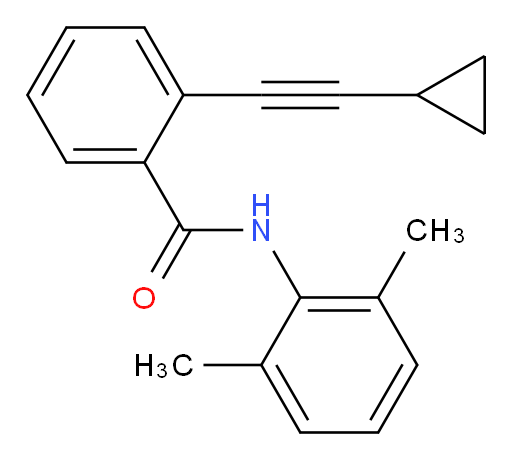 2-(cyclopropylethynyl)-N-(2,6-dimethylphenyl)benzamide