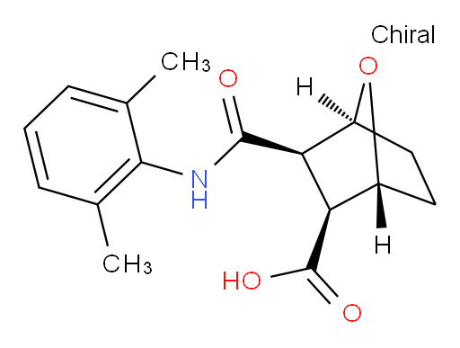 (1R,2S,3R,4S)-3-((2,6-dimethylphenyl)carbamoyl)-7-oxabicyclo[2.2.1]heptane-2-carboxylic acid