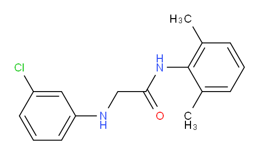 2-((3-chlorophenyl)amino)-N-(2,6-dimethylphenyl)acetamide