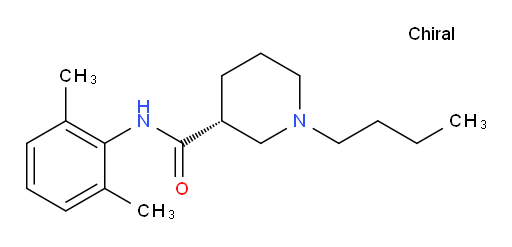 (R)-1-butyl-N-(2,6-dimethylphenyl)piperidine-3-carboxamide