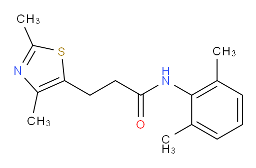 N-(2,6-dimethylphenyl)-3-(2,4-dimethylthiazol-5-yl)propanamide