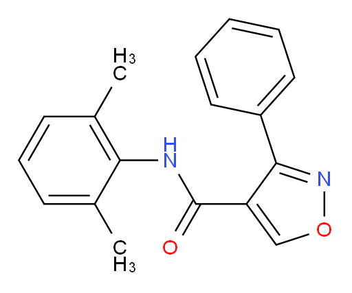 N-(2,6-dimethylphenyl)-3-phenylisoxazole-4-carboxamide