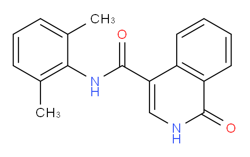 N-(2,6-dimethylphenyl)-1-oxo-1,2-dihydroisoquinoline-4-carboxamide