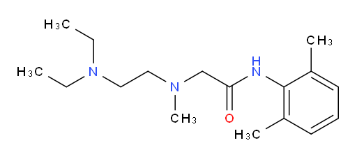 2-((2-(diethylamino)ethyl)(methyl)amino)-N-(2,6-dimethylphenyl)acetamide