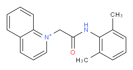 1-(2-((2,6-dimethylphenyl)amino)-2-oxoethyl)quinolin-1-ium