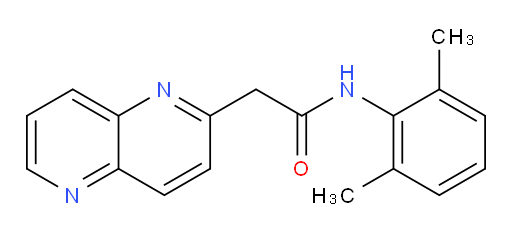 N-(2,6-dimethylphenyl)-2-(1,5-naphthyridin-2-yl)acetamide