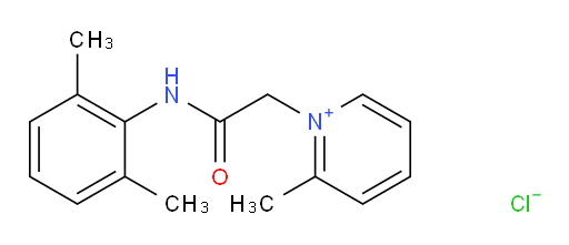 1-(2-((2,6-dimethylphenyl)amino)-2-oxoethyl)-2-methylpyridin-1-ium chloride