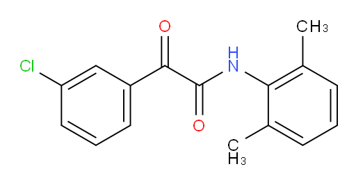 2-(3-chlorophenyl)-N-(2,6-dimethylphenyl)-2-oxoacetamide