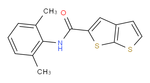 N-(2,6-dimethylphenyl)thieno[2,3-b]thiophene-2-carboxamide