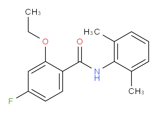 N-(2,6-dimethylphenyl)-2-ethoxy-4-fluorobenzamide