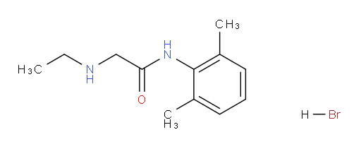 N-(2,6-dimethylphenyl)-2-(ethylamino)acetamide hydrobromide