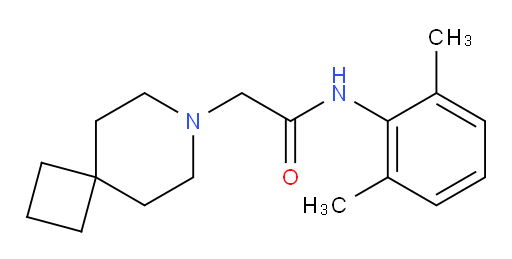 N-(2,6-dimethylphenyl)-2-(7-azaspiro[3.5]nonan-7-yl)acetamide