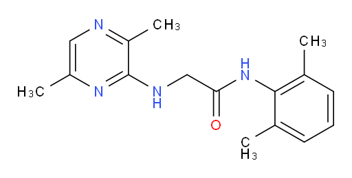 N-(2,6-dimethylphenyl)-2-((3,6-dimethylpyrazin-2-yl)amino)acetamide
