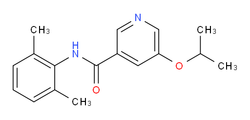 N-(2,6-dimethylphenyl)-5-isopropoxynicotinamide