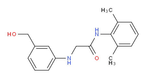 N-(2,6-dimethylphenyl)-2-((3-(hydroxymethyl)phenyl)amino)acetamide