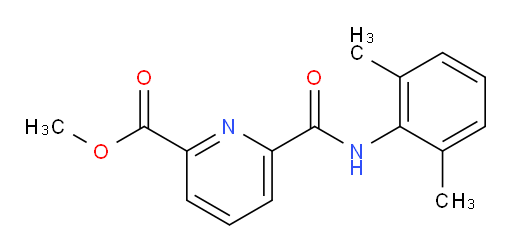 methyl 6-((2,6-dimethylphenyl)carbamoyl)picolinate