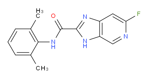 N-(2,6-dimethylphenyl)-6-fluoro-3H-imidazo[4,5-c]pyridine-2-carboxamide