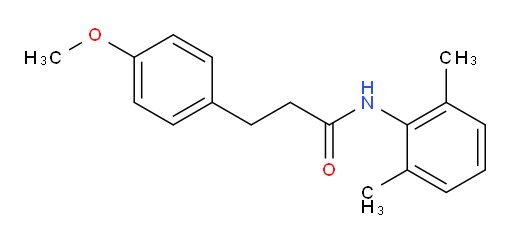 N-(2,6-dimethylphenyl)-3-(4-methoxyphenyl)propanamide