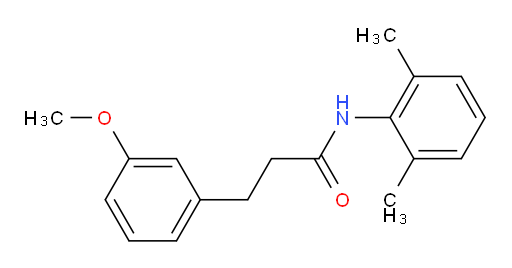 N-(2,6-dimethylphenyl)-3-(3-methoxyphenyl)propanamide