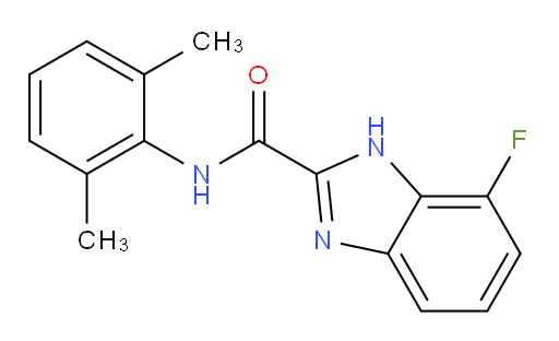 N-(2,6-dimethylphenyl)-7-fluoro-1H-benzo[d]imidazole-2-carboxamide