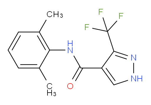 N-(2,6-dimethylphenyl)-3-(trifluoromethyl)-1H-pyrazole-4-carboxamide