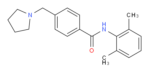N-(2,6-dimethylphenyl)-4-(pyrrolidin-1-ylmethyl)benzamide