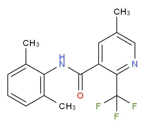 N-(2,6-dimethylphenyl)-5-methyl-2-(trifluoromethyl)nicotinamide
