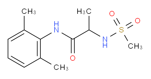 N-(2,6-dimethylphenyl)-2-(methylsulfonamido)propanamide