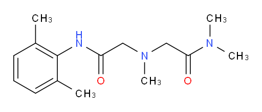 2-((2-((2,6-dimethylphenyl)amino)-2-oxoethyl)(methyl)amino)-N,N-dimethylacetamide