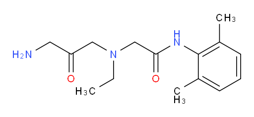 2-((3-amino-2-oxopropyl)(ethyl)amino)-N-(2,6-dimethylphenyl)acetamide