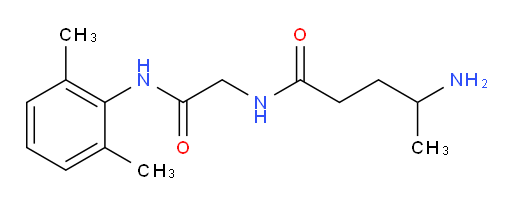 4-amino-N-(2-((2,6-dimethylphenyl)amino)-2-oxoethyl)pentanamide