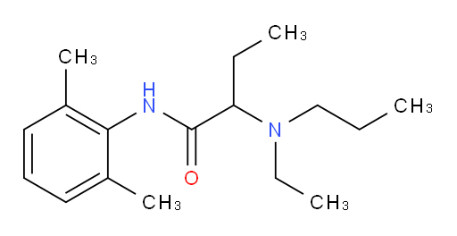 N-(2,6-dimethylphenyl)-2-(ethyl(propyl)amino)butanamide