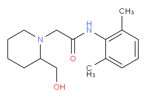 N-(2,6-dimethylphenyl)-2-(2-(hydroxymethyl)piperidin-1-yl)acetamide