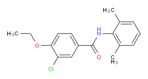 3-chloro-N-(2,6-dimethylphenyl)-4-ethoxybenzamide